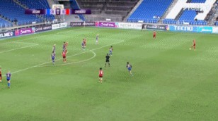 开张！德尔加多攻入蓉城队史亚冠正赛首球，蓉城客场1-0领先蔚山