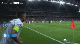 罗马1-0领先尼斯！恩迪卡头球抢点破门，佩莱格里尼助攻